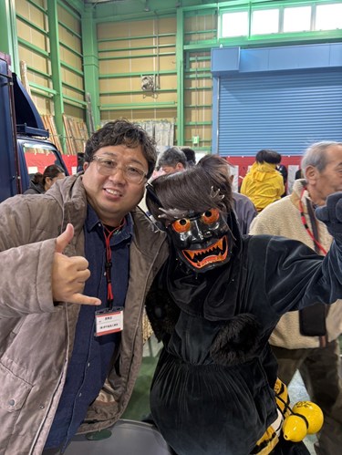 問屋さんの展示会　鬼