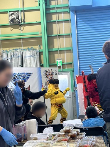 問屋さんの展示会　鬼