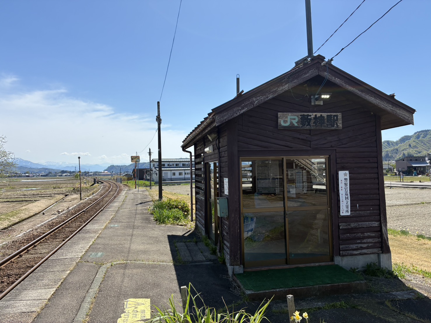 小さな駅舎